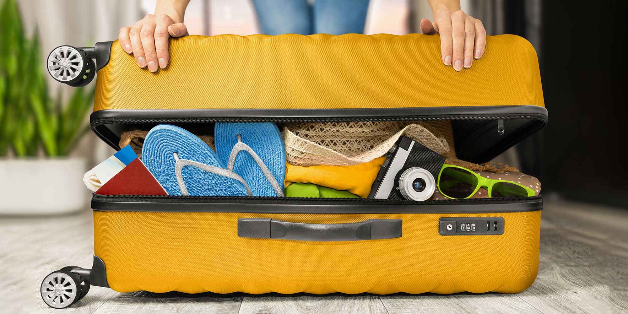 Packing for a holiday